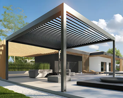 Pergola bioclimatique